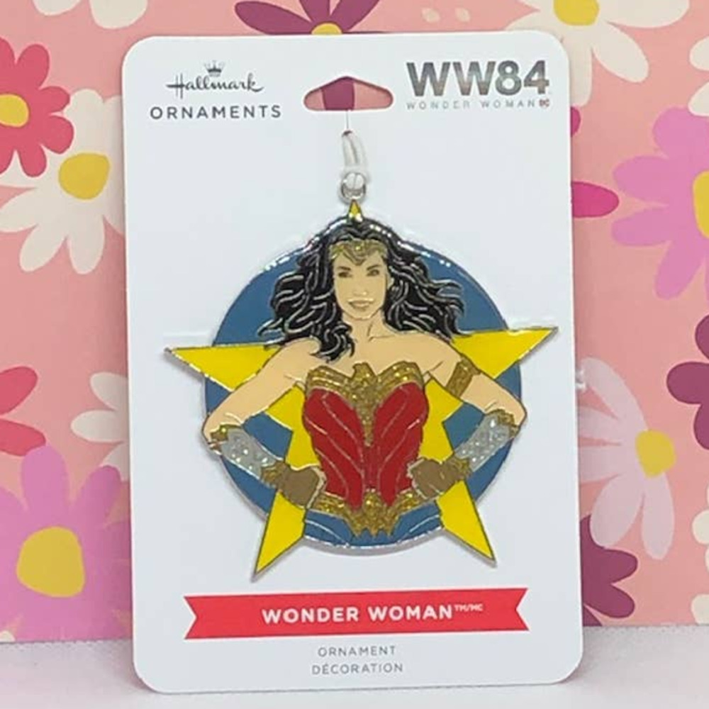 Wonder Woman 1984 #0003-DC/Warner‎ Bros. Hallmark Enamel Ornament~~NWT